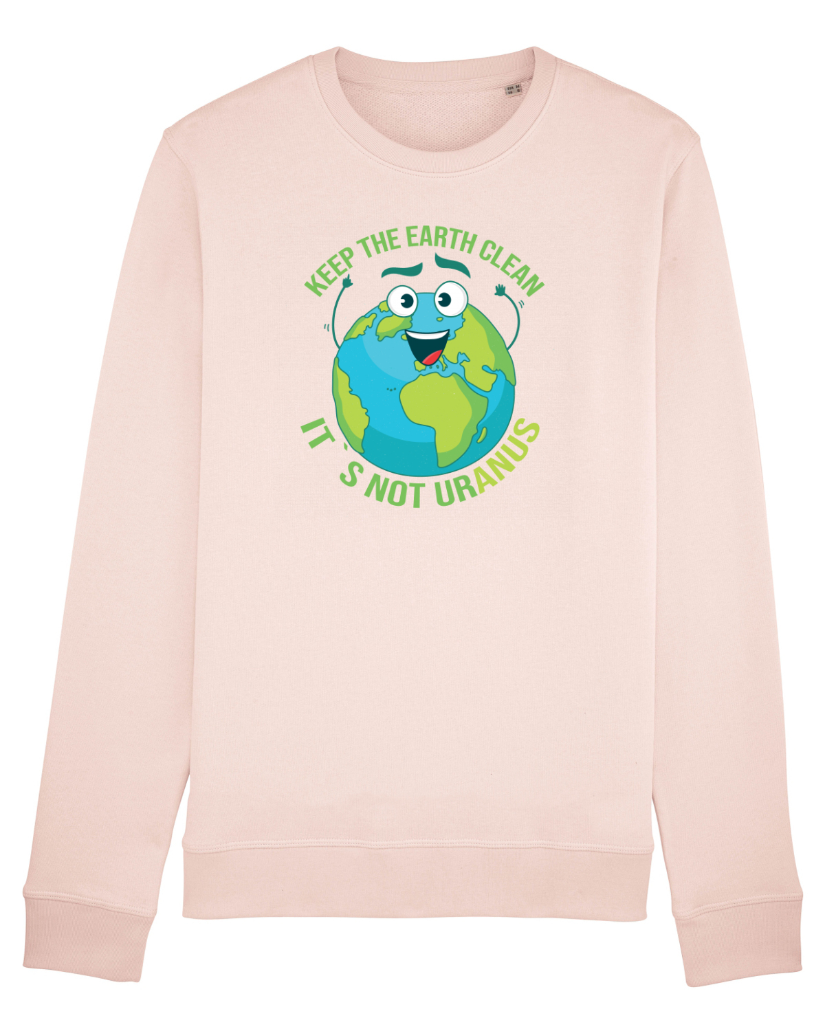 Bluză mânecă lungă Unisex Rise Candy Pink