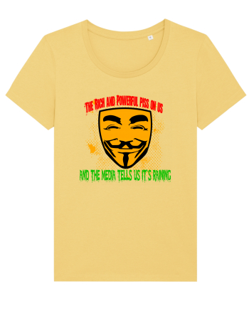 The Rich & Powerful p**s on us & the Media tells us it`s raining Jojoba