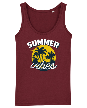 Summer vibes Burgundy