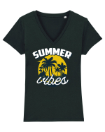 Summer vibes Tricou mânecă scurtă guler V Damă Evoker