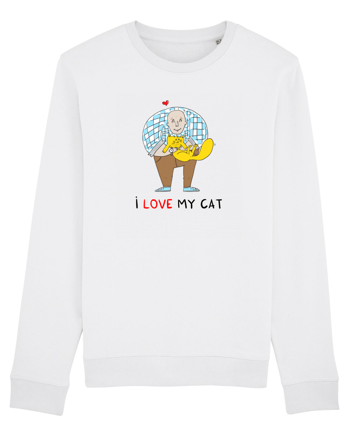 Bluză mânecă lungă Unisex Rise White