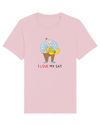 I love my cat Cotton Pink