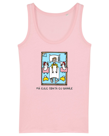 Mă culc odată cu găinile Cotton Pink