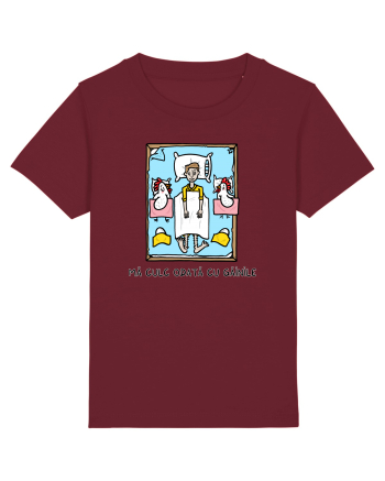 Mă culc odată cu găinile Burgundy