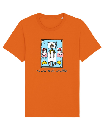 Mă culc odată cu găinile Bright Orange