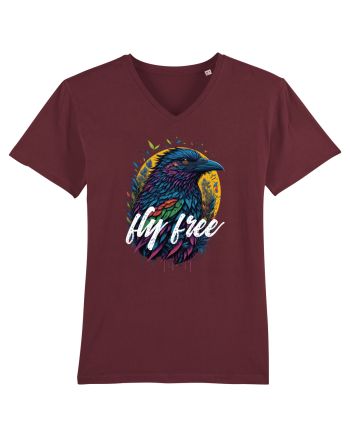 fly free Burgundy