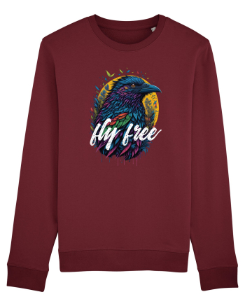 fly free Burgundy
