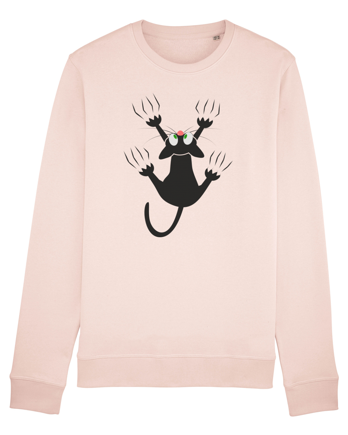 Bluză mânecă lungă Unisex Rise Candy Pink