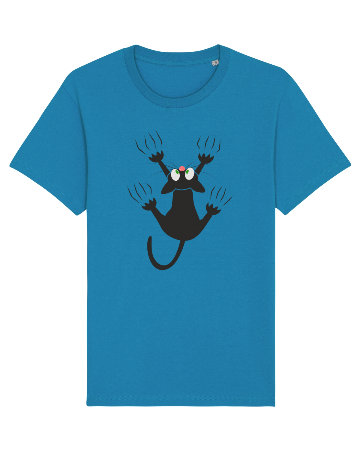 Tricou mânecă scurtă Unisex Rocker Azur