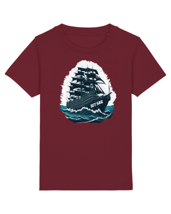 Set Sail Burgundy