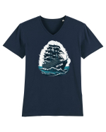 Set Sail Tricou mânecă scurtă guler V Bărbat Presenter