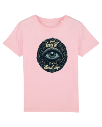 Third eye heart Cotton Pink