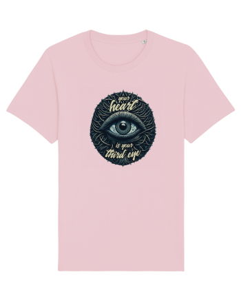 Third eye heart Cotton Pink