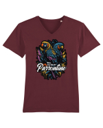 Parrontine Valentine Tricou mânecă scurtă guler V Bărbat Presenter