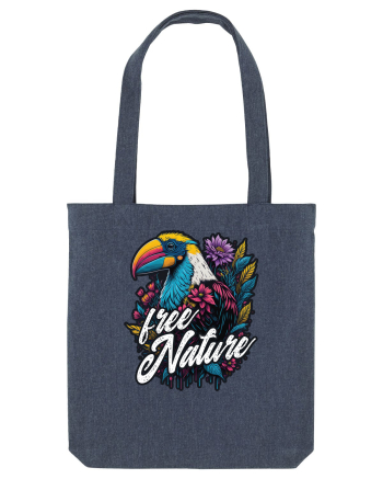 Toucan 1- Free nature Midnight Blue