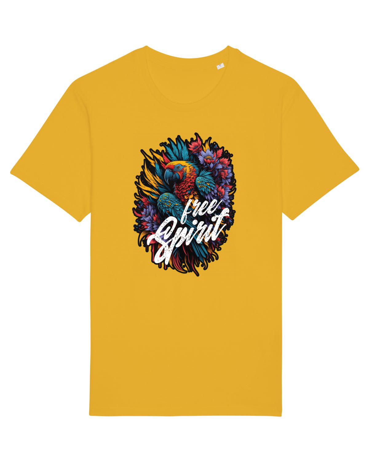 Tricou mânecă scurtă Unisex Rocker Spectra Yellow