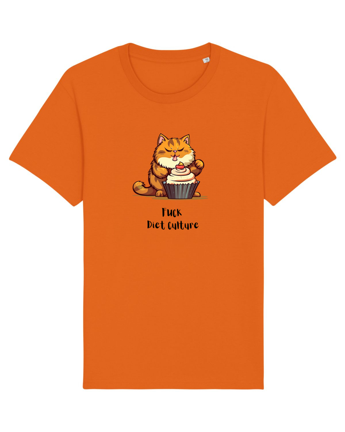 Tricou mânecă scurtă Unisex Rocker Bright Orange