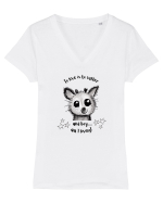 To live is to suffer - Pentru cunoscatorii de meme-uri cu simtul umorului Tricou mânecă scurtă guler V Damă Evoker