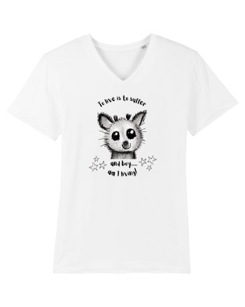 To live is to suffer - Pentru cunoscatorii de meme-uri cu simtul umorului White