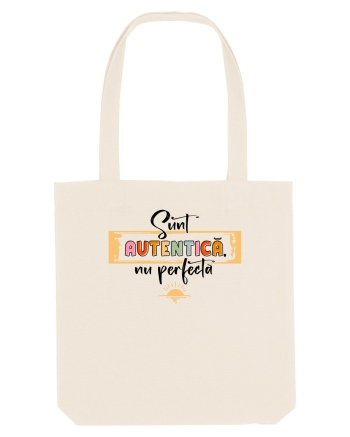 Sunt autentică, nu perfectă - negru Natural