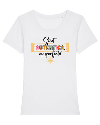 Sunt autentică, nu perfectă - negru White