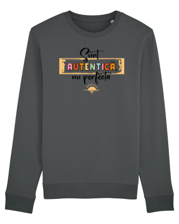 Sunt autentică, nu perfectă - negru Anthracite