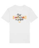 Sunt autentică, nu perfectă - negru Tricou mânecă scurtă Unisex Rocker