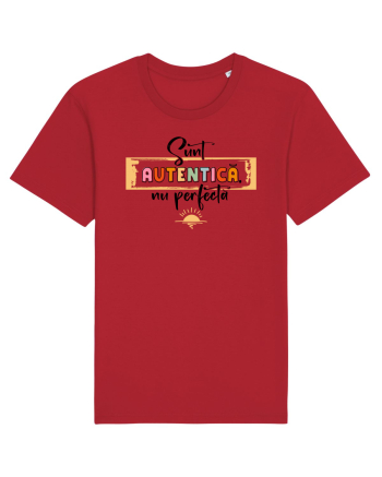 Sunt autentică, nu perfectă - negru Red