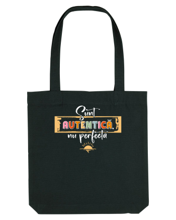 Sunt autentică, nu perfectă - alb Black