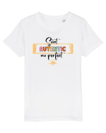 Sunt autentic, nu perfect - negru Tricou mânecă scurtă  Copii Mini Creator