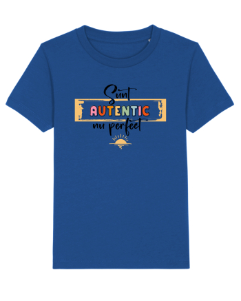 Sunt autentic, nu perfect - negru Majorelle Blue