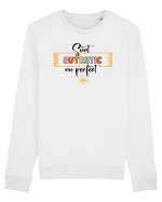 Sunt autentic, nu perfect - negru Bluză mânecă lungă Unisex Rise