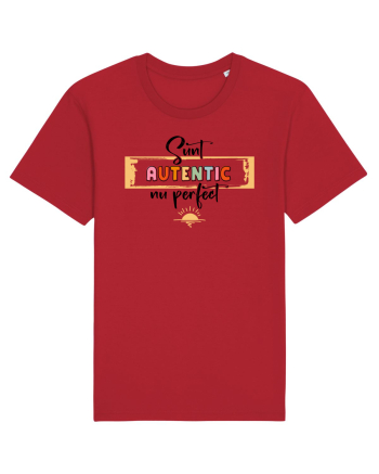 Sunt autentic, nu perfect - negru Red