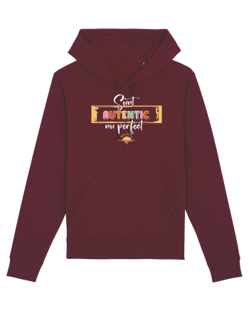 Sunt autentic, nu perfect - alb Burgundy