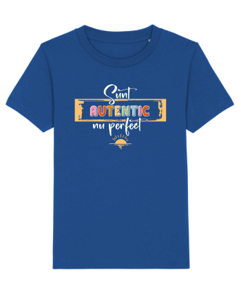 Sunt autentic, nu perfect - alb Majorelle Blue