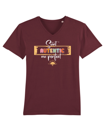 Sunt autentic, nu perfect - alb Burgundy