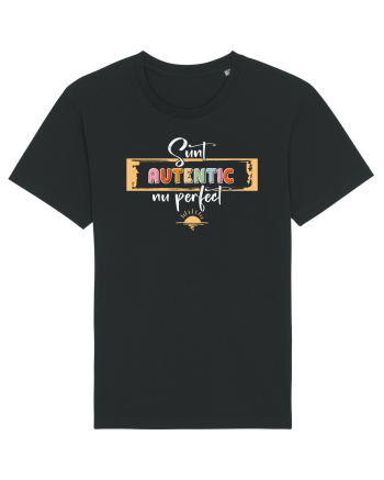 Sunt autentic, nu perfect - alb Black