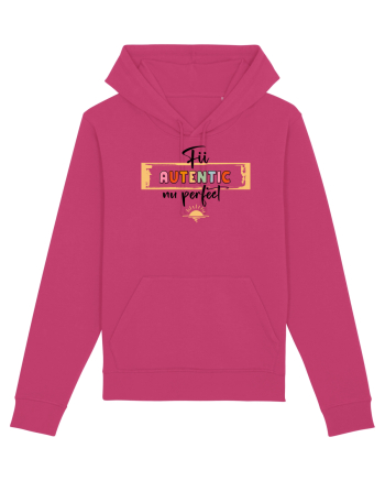 Fii autentic, nu perfect - negru Raspberry