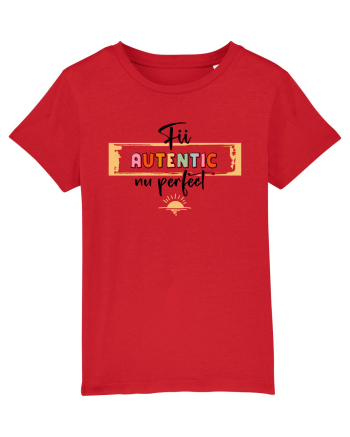 Fii autentic, nu perfect - negru Red