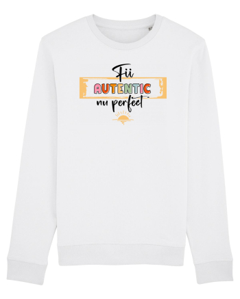 Fii autentic, nu perfect - negru White