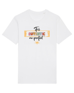 Fii autentic, nu perfect - negru Tricou mânecă scurtă Unisex Rocker