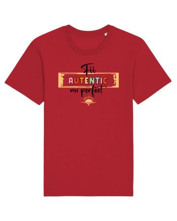 Fii autentic, nu perfect - negru Red