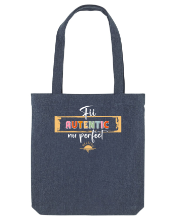 Fii autentic, nu perfect - alb Midnight Blue