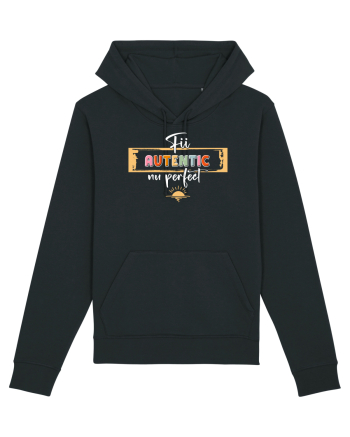 Fii autentic, nu perfect - alb Black