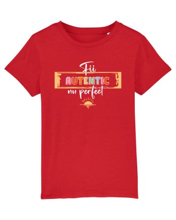 Fii autentic, nu perfect - alb Red