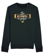 Fii autentic, nu perfect - alb Bluză mânecă lungă Unisex Rise