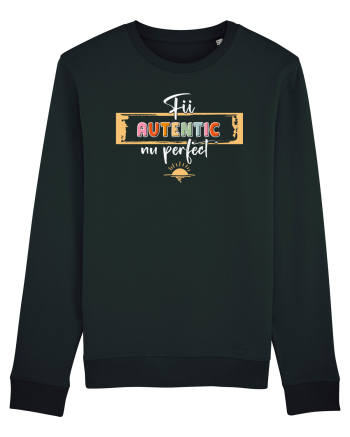 Fii autentic, nu perfect - alb Black