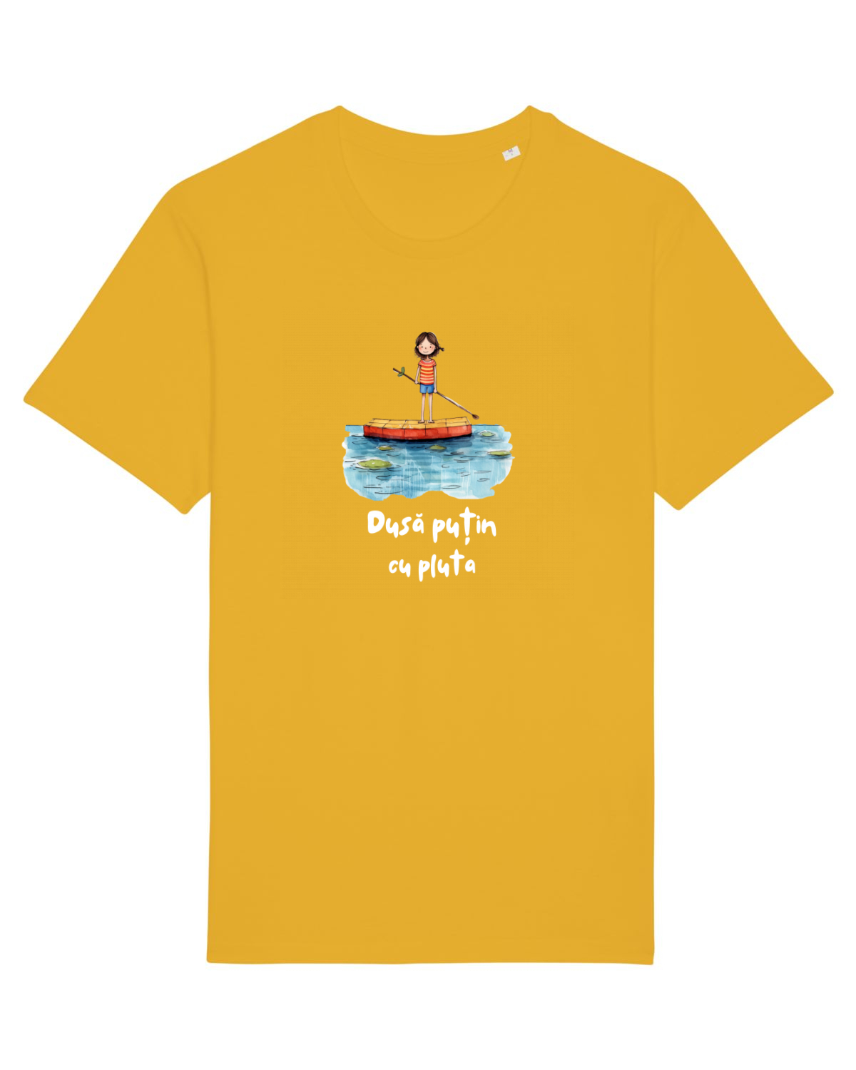 Tricou mânecă scurtă Unisex Rocker Spectra Yellow