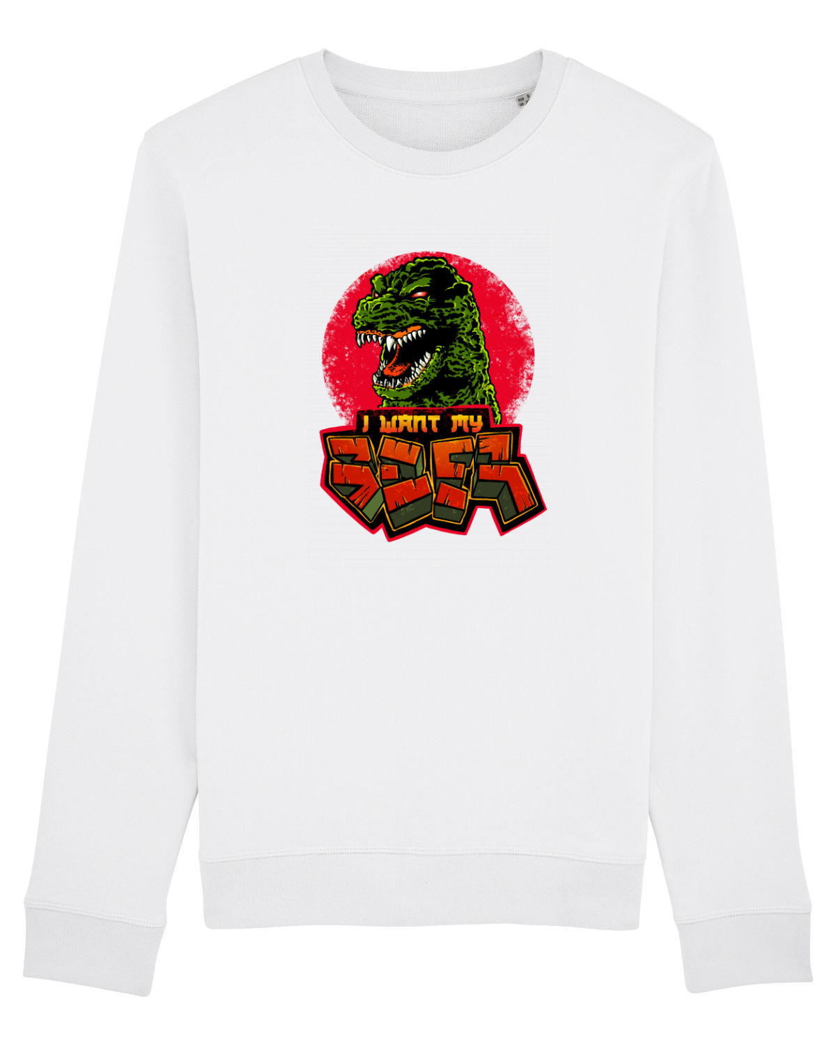 Bluză mânecă lungă Unisex Rise White
