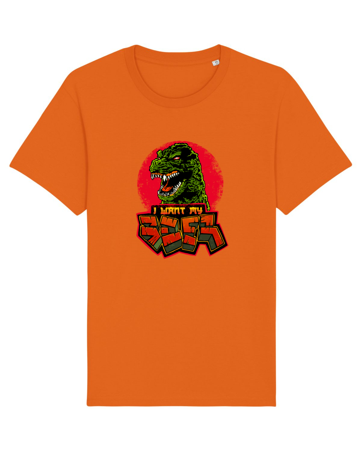 Tricou mânecă scurtă Unisex Rocker Bright Orange